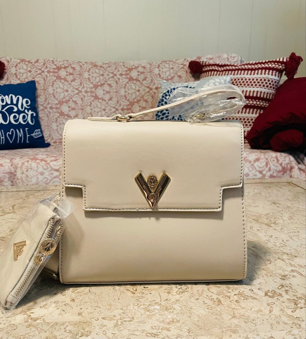 Women’s Valentino Orlandi Vegan Leather Handbag with Crossbody